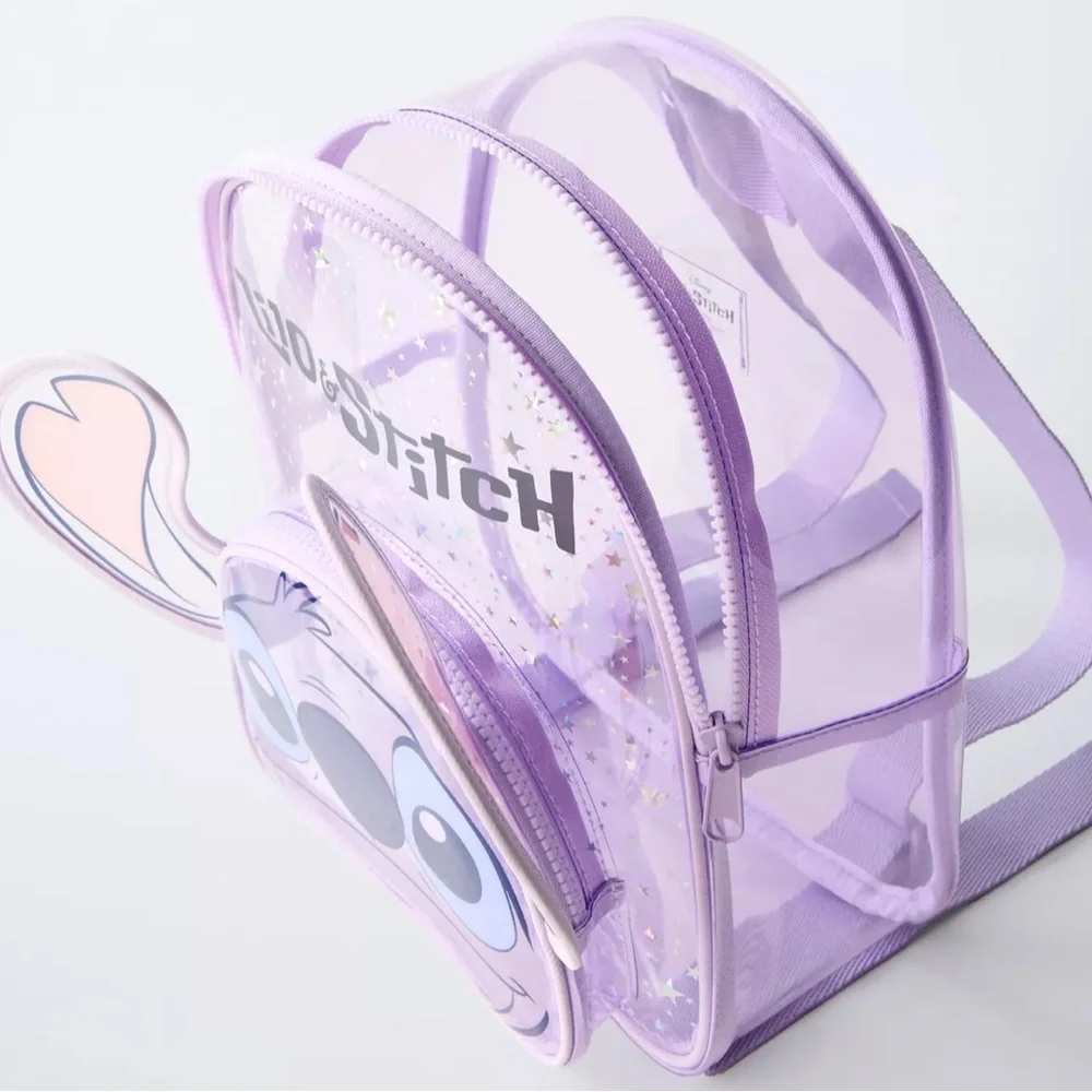 Zara Lilo&Stitch Disney Vinyl Backpack